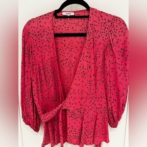 Gianni wrap blouse
